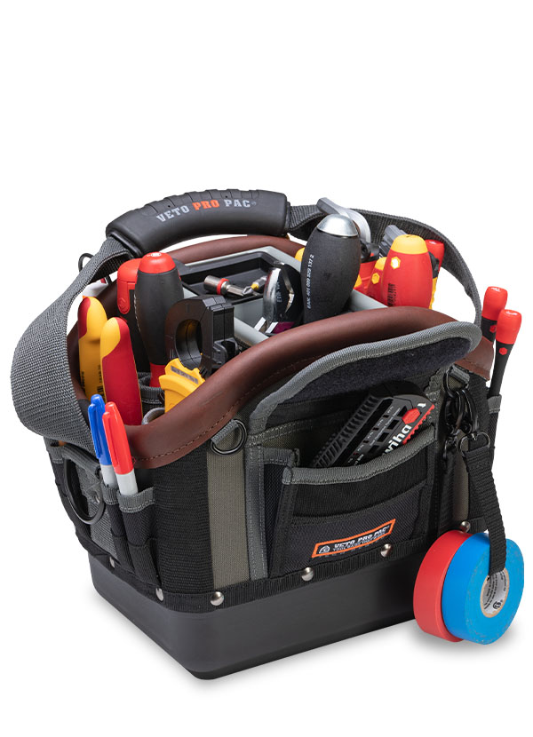 Bolsa de herramientas abierta Veto Pro Pac TECH OT-SC