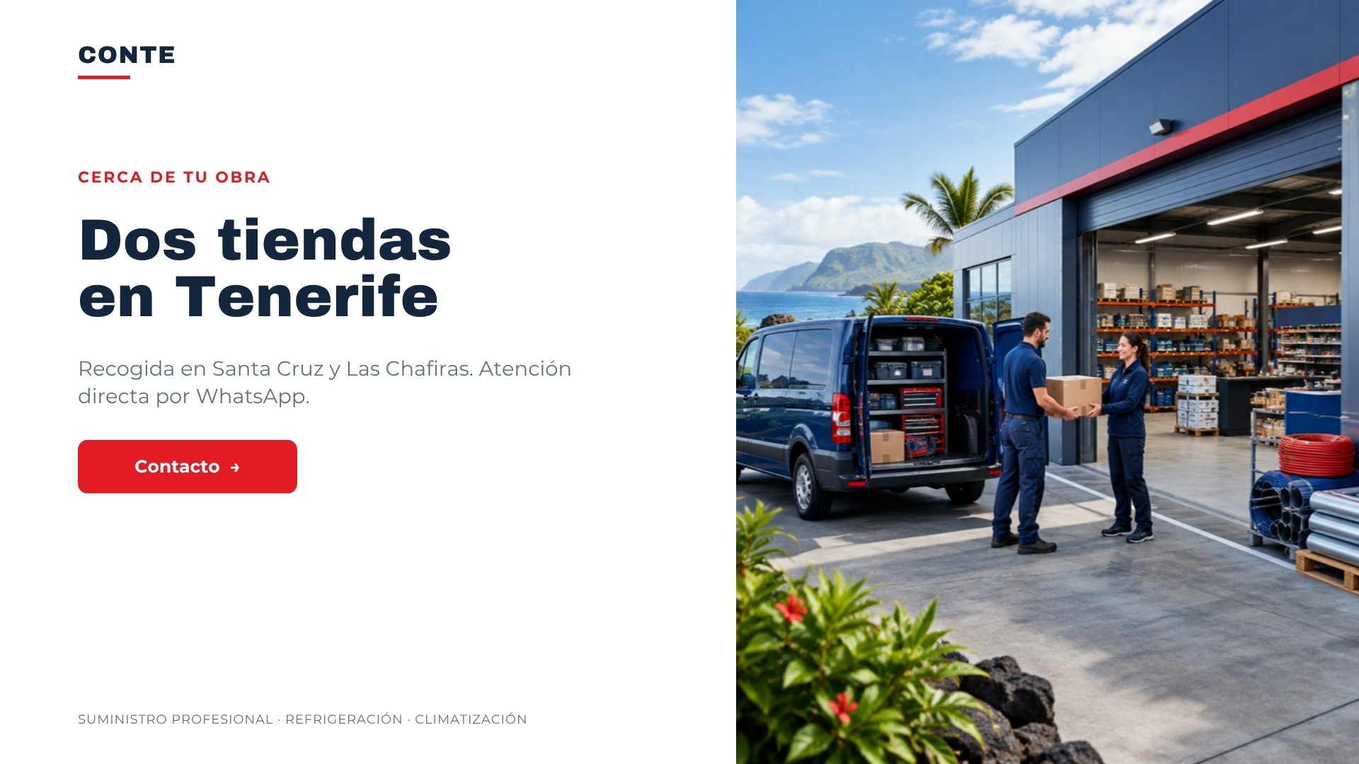 Dos tiendas en Tenerife