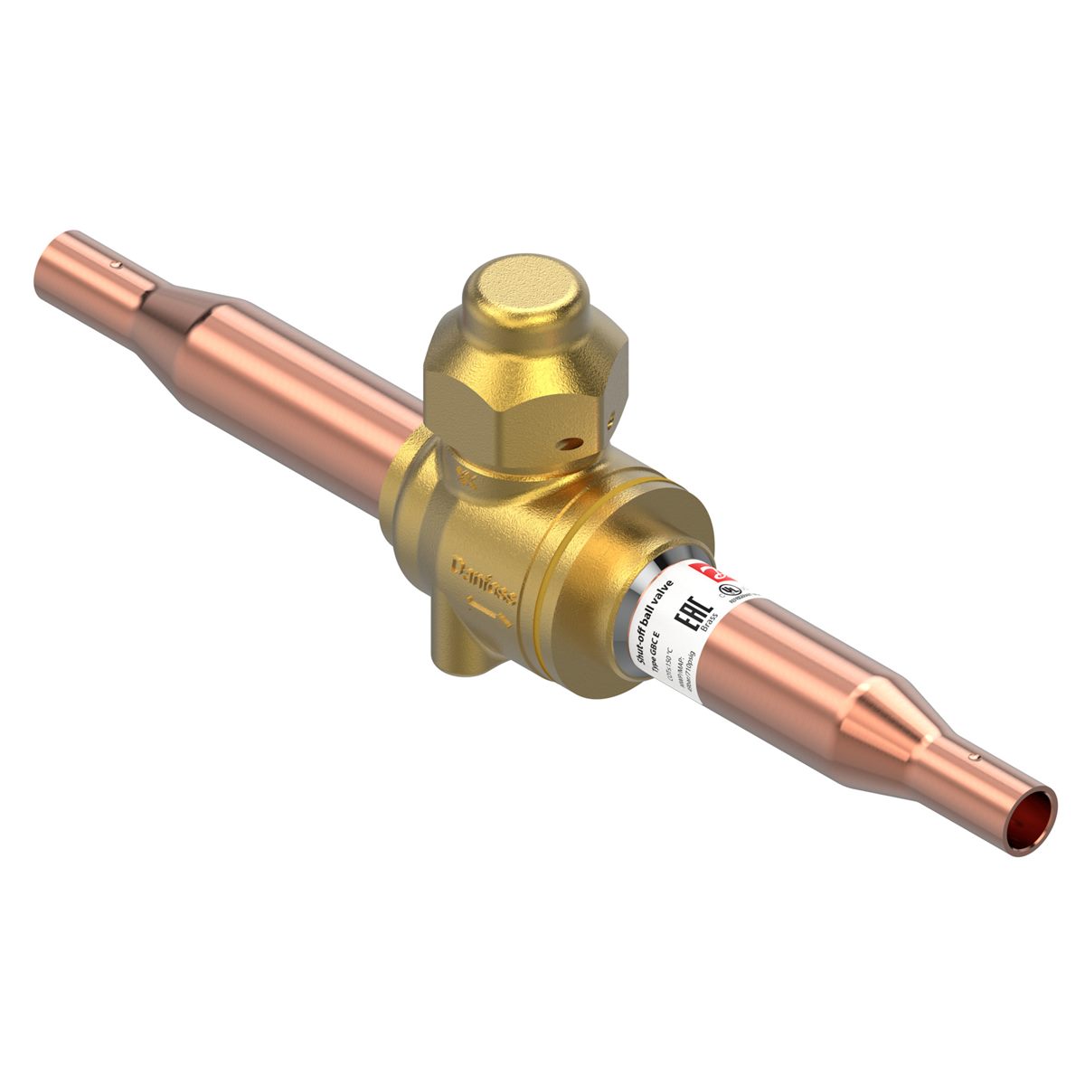 Válvula BOLA 1/4" 49BAR s/obus GBC 6S e Danfoss