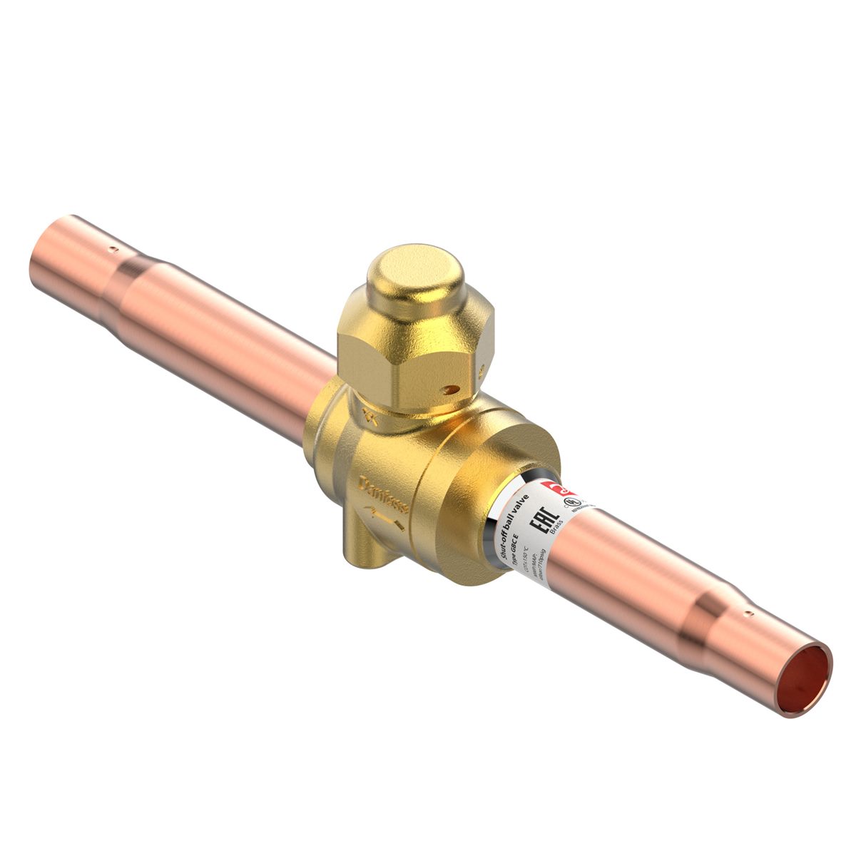 Válvula bola c/obus 3/8" 49BAR GBC 10S e Danfoss