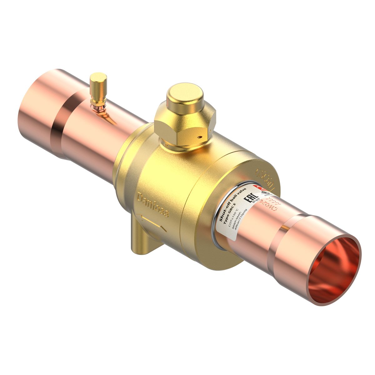 Válvula bola c/obus 2-1/8" 49BAR GBC 54S e Danfoss
