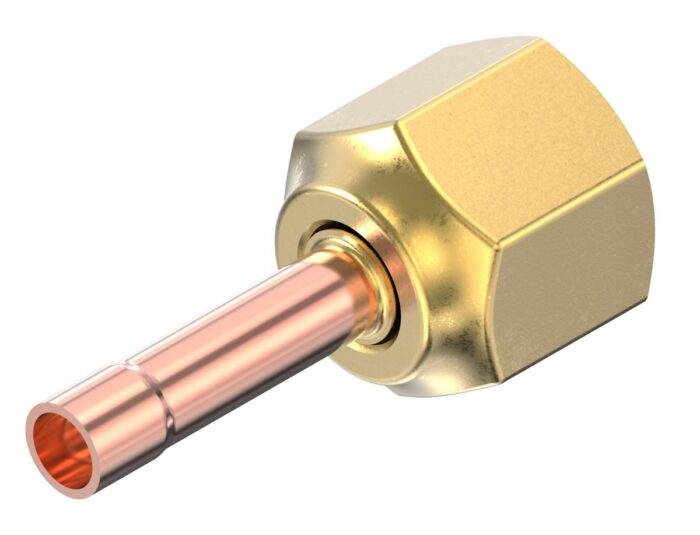 Adaptador 1/4" roscar a 1/4" soldar Danfoss