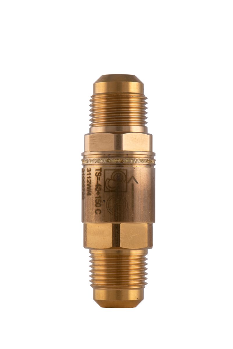 Válvula de retención 1/4" SAE Castel
