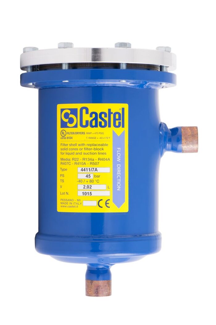 Filtro desmontable 7/8" c/acc. Castel