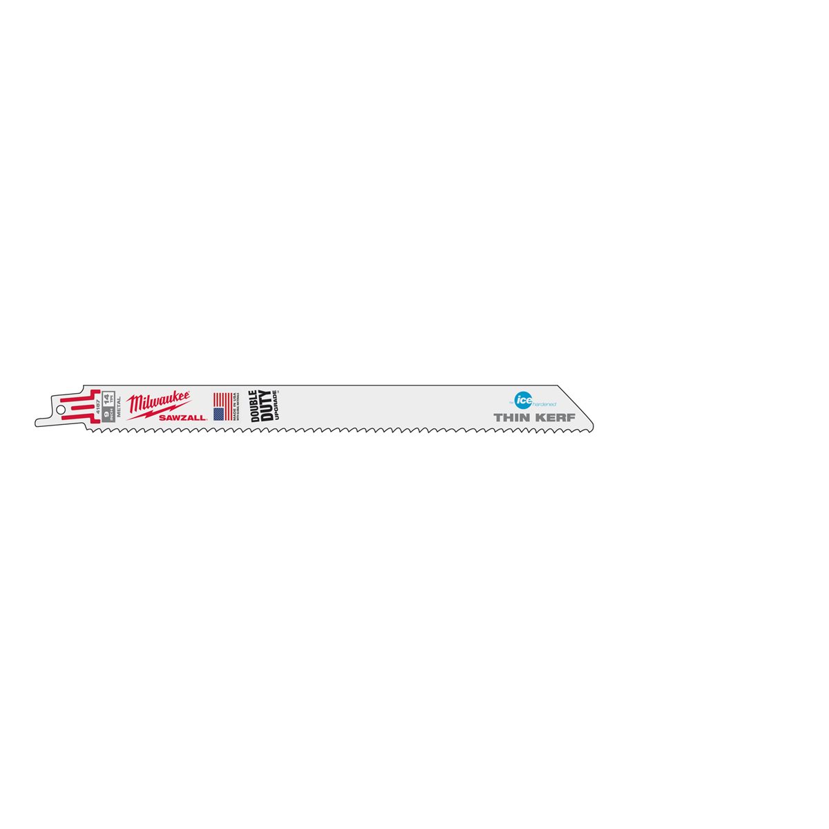 5 hojas sable METAL 230mm. paso diente 1.8 Milwaukee