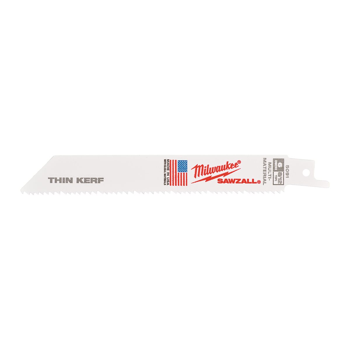 5 hojas de sierra universal 150mm Milwaukee