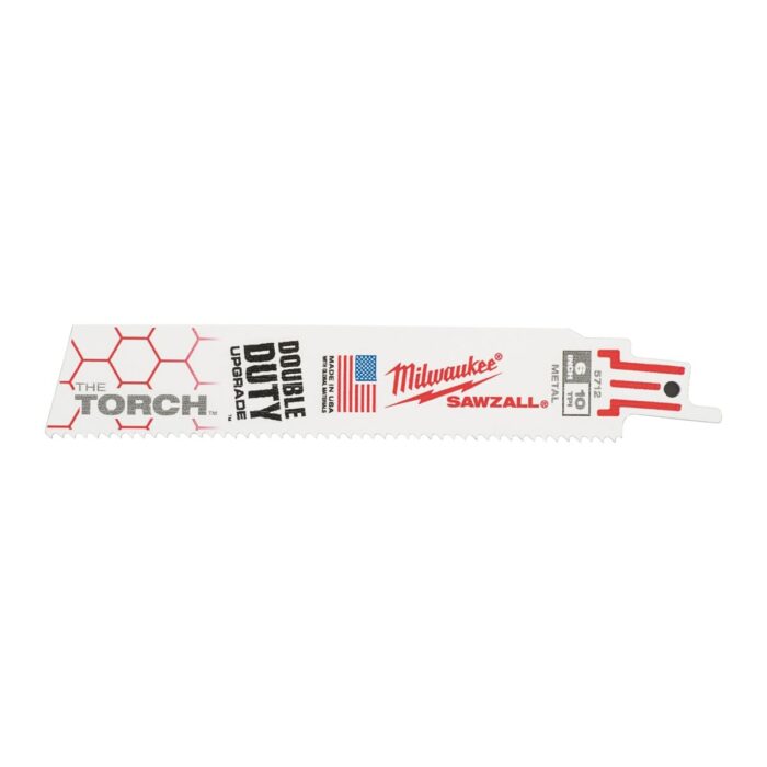 Hoja sable the torch 150mm. 10tpi - 5 uds Milwaukee