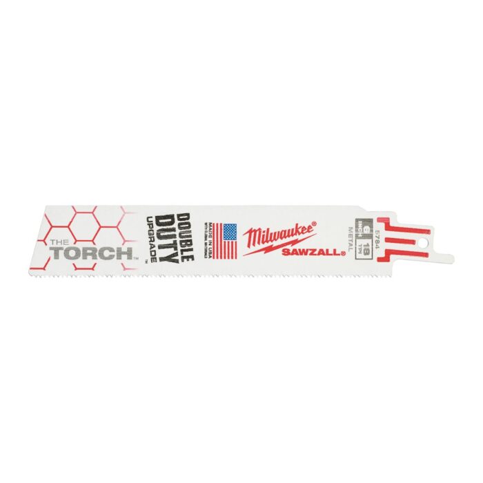 5 hojas metal sable heavy duty TORCH 150mm. Milwaukee