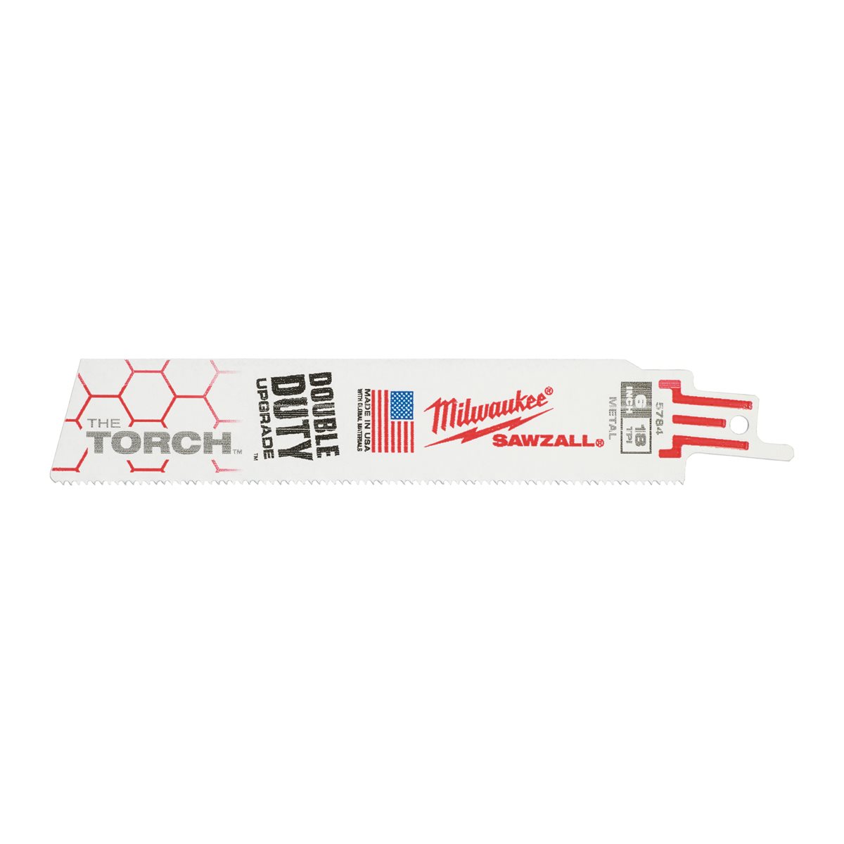 5 hojas metal sable heavy duty TORCH 150mm. Milwaukee