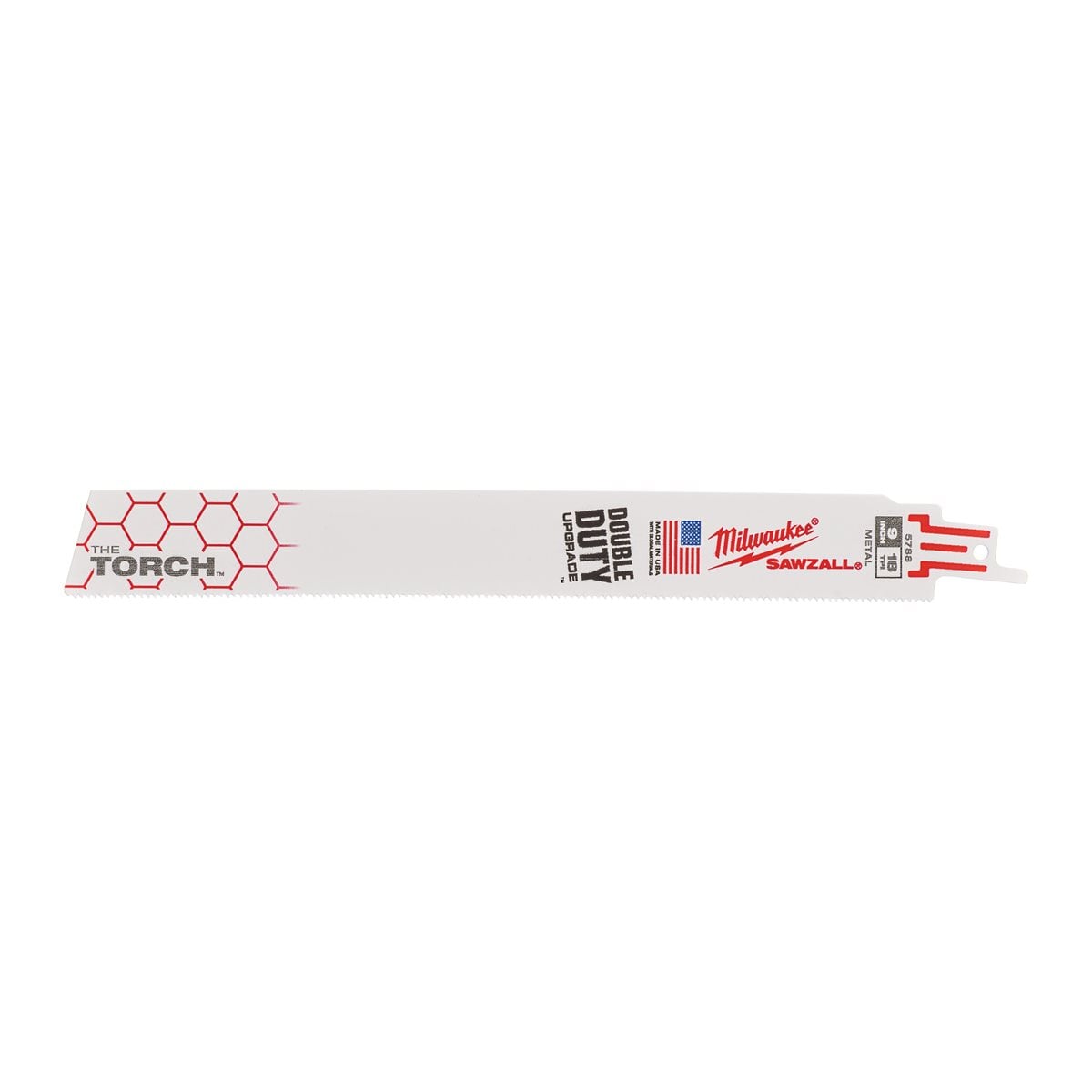 Hoja sable the torch 230mm 18tpi - 5uds Milwaukee