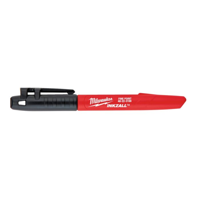 Marcador fino negro 1mm (pedir en múltiplos de 36uds) Milwaukee