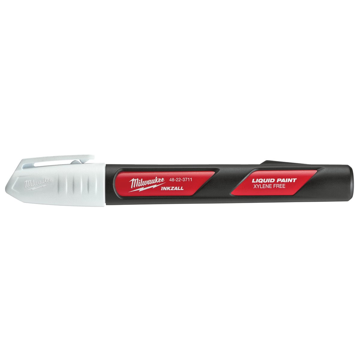 Marcador líquido blanco (pedir en múltiplos de 12uds) Milwaukee