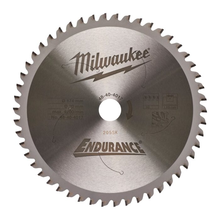 Disco sierra circular HD28MS 174X20X1.65 50Z Milwaukee