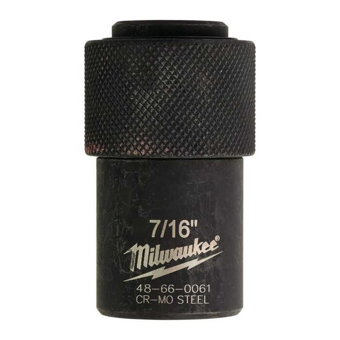 Adaptador para llave de impacto de Cuad.1/2˝ a Hex.7/16˝ y Hex 11mm. Milwaukee