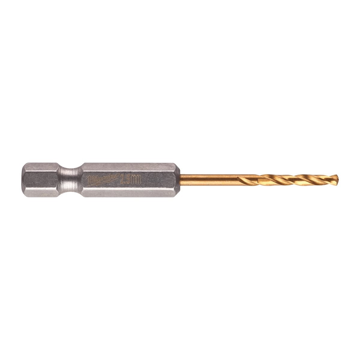 Broca RED HEX Shockwave™ HSS-G Tin 2,5mm - 2uds Milwaukee