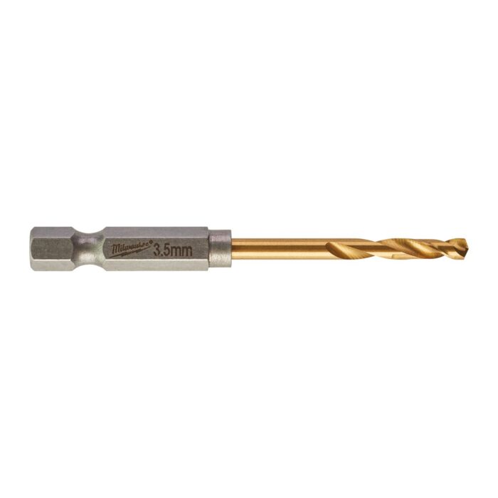 Broca RED HEX Shockwave™ HSS-G Tin 3,5mm - 2uds Milwaukee
