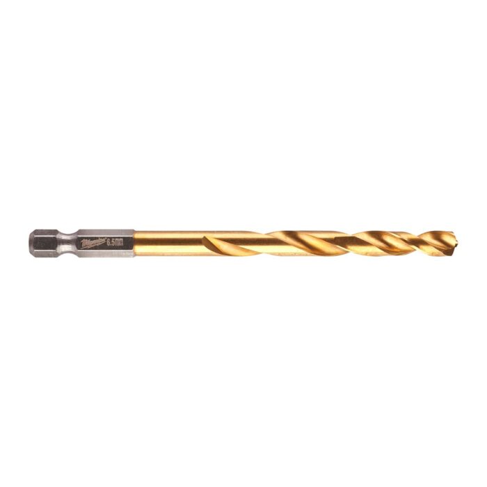 Broca RED HEX Shockwave™ HSS-G Tin 6,5mm Milwaukee