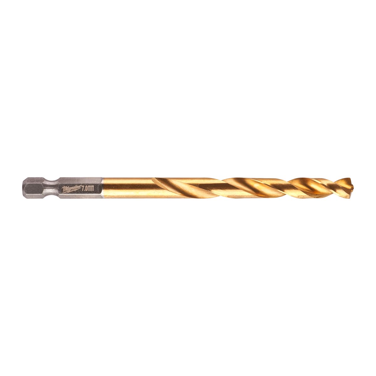 Broca RED HEX Shockwave™ HSS-G Tin 7mm Milwaukee