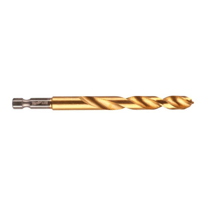 Broca RED HEX Shockwave™ HSS-G Tin 9mm Milwaukee