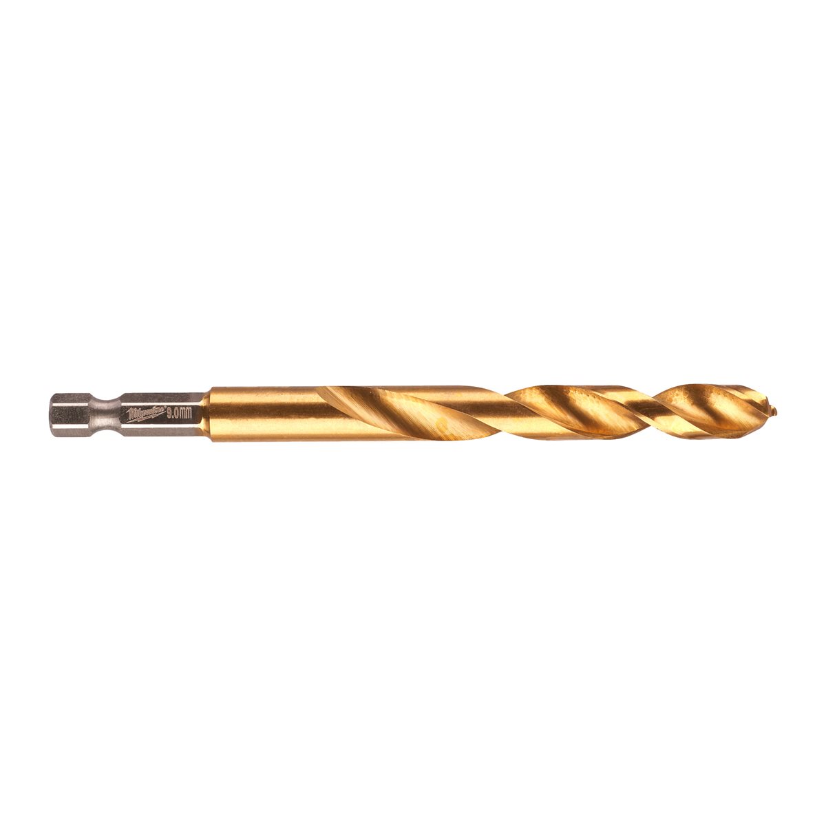 Broca RED HEX Shockwave™ HSS-G Tin 9mm Milwaukee
