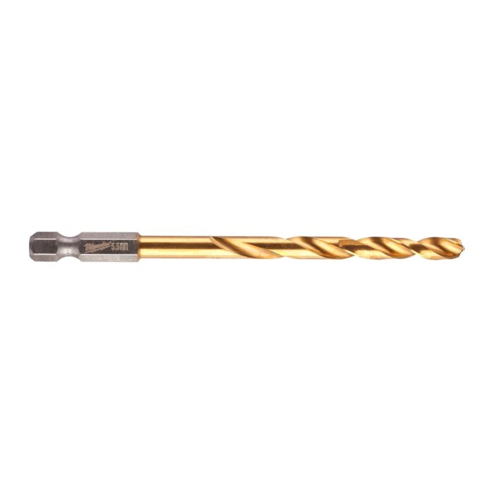 Broca RED HEX Shockwave™ HSS-G Tin 5,5mm Milwaukee