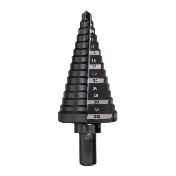 Broca escalonada 6 a 35mm - paso de 2 y 3mm Milwaukee