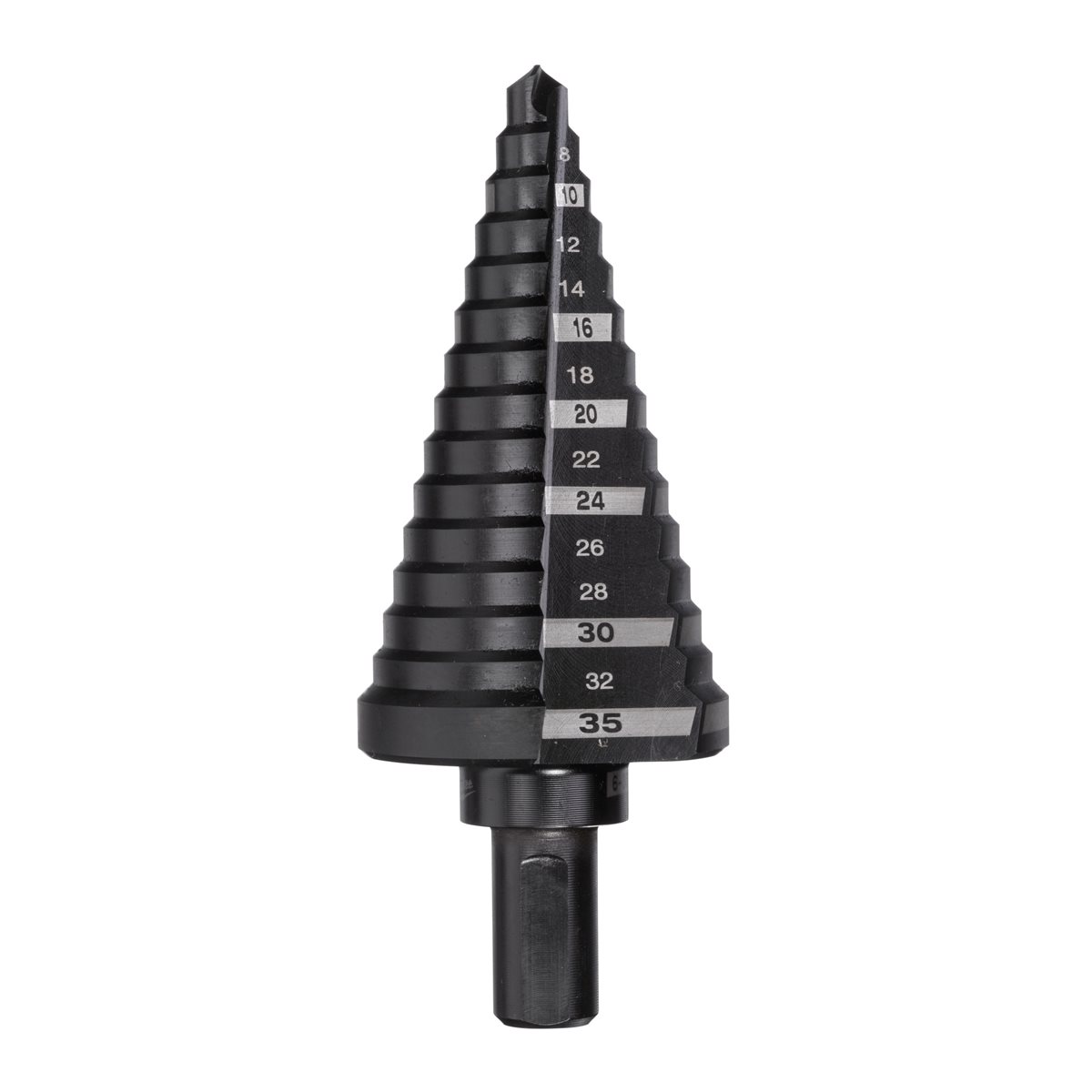 Broca escalonada 6 a 35mm - paso de 2 y 3mm Milwaukee