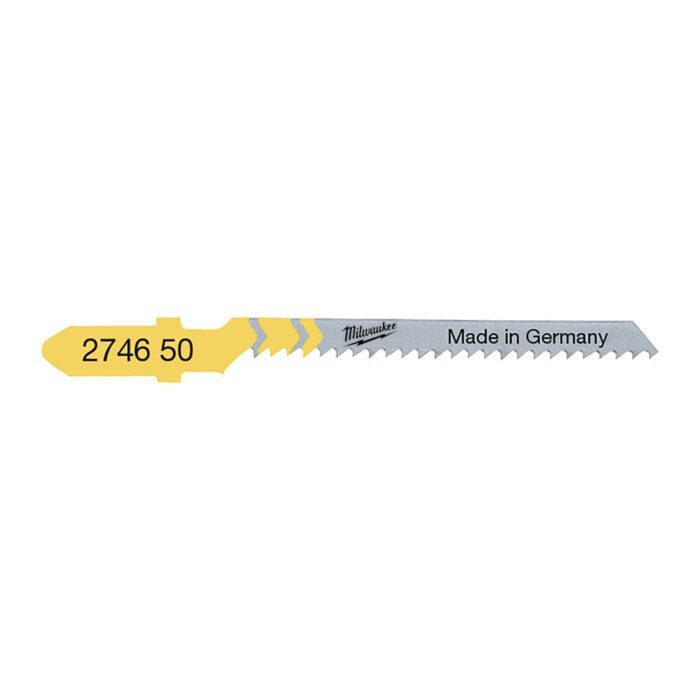 Segueta Cort.curvos 50mm paso 2mm - 5uds Milwaukee