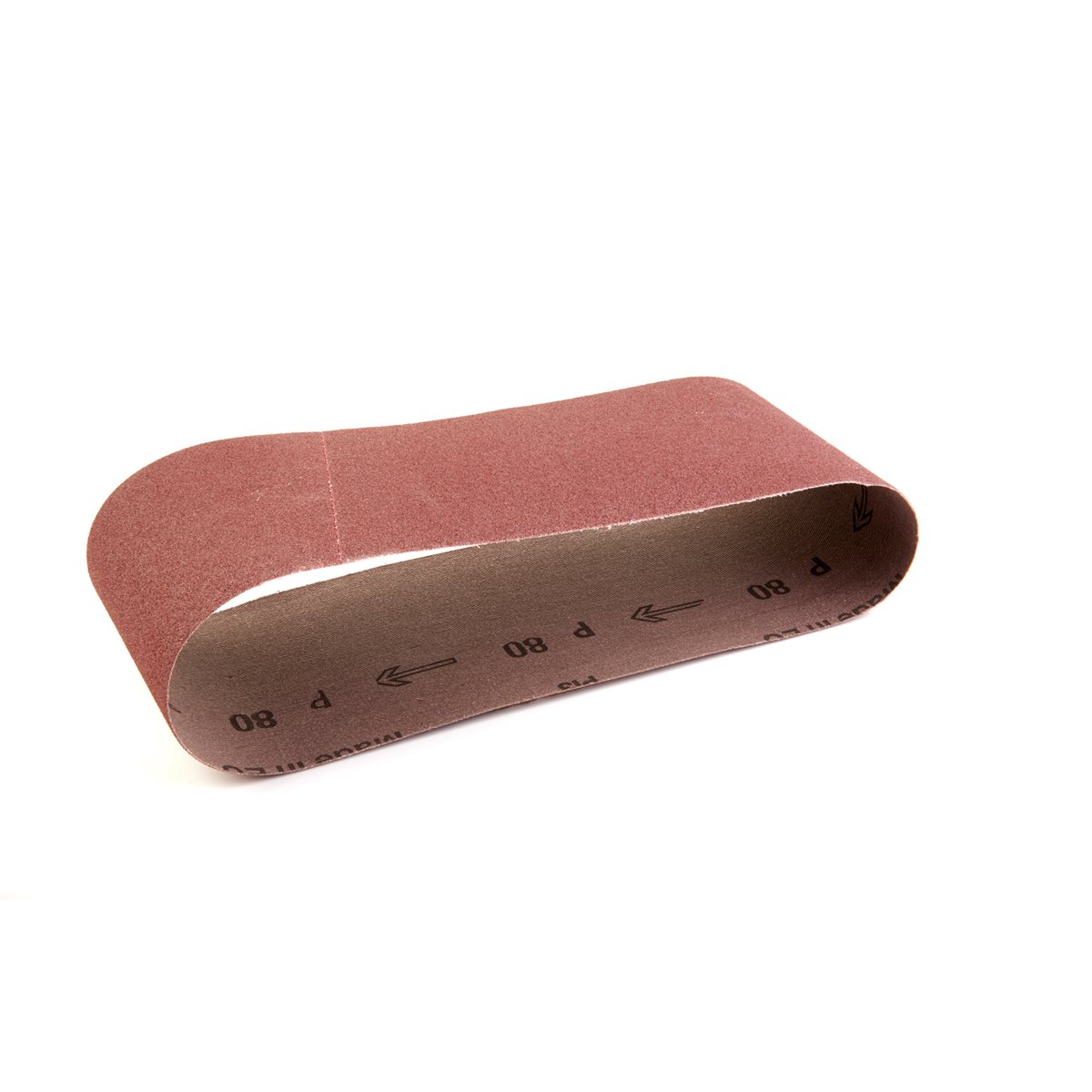 Banda de lija de 100X560mm de GRANO 80 Milwaukee