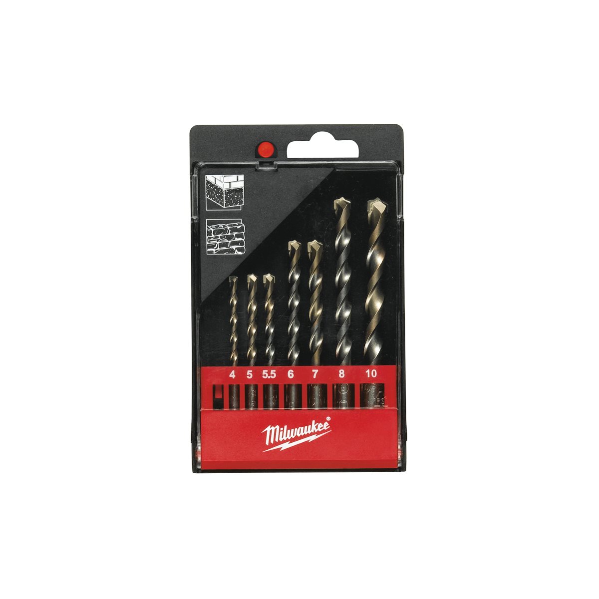 Estuche de super BROCA 7 piezas Milwaukee