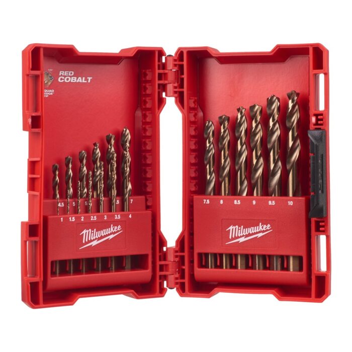 Estuche 19 brocas RH hss-g co Milwaukee