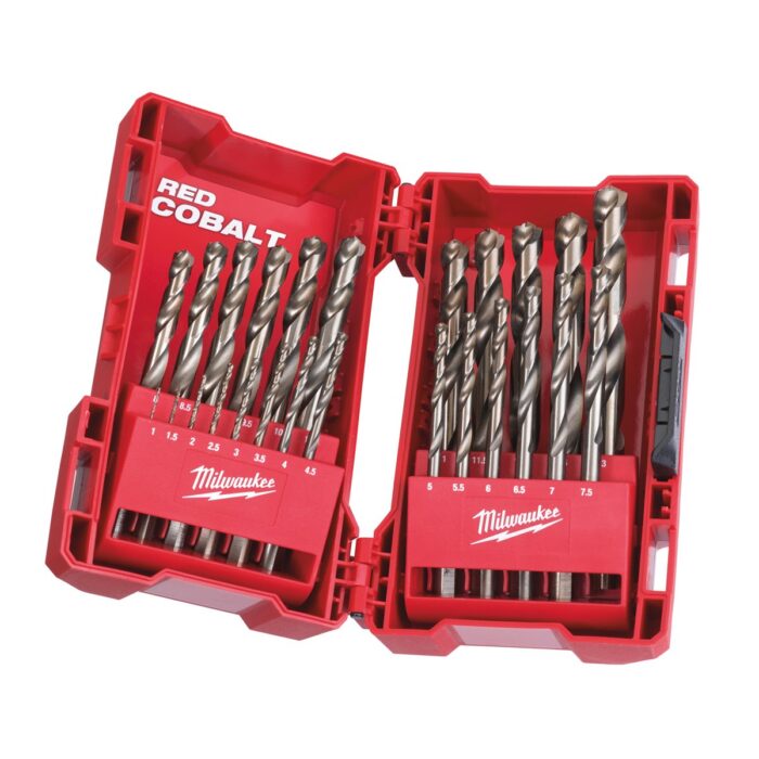 Estuche 25 brocas cobalto hss-co Milwaukee