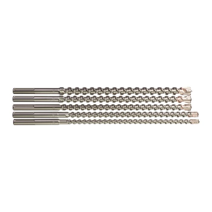 Estuche de plástico de 5 piezas SDS-Max Milwaukee
