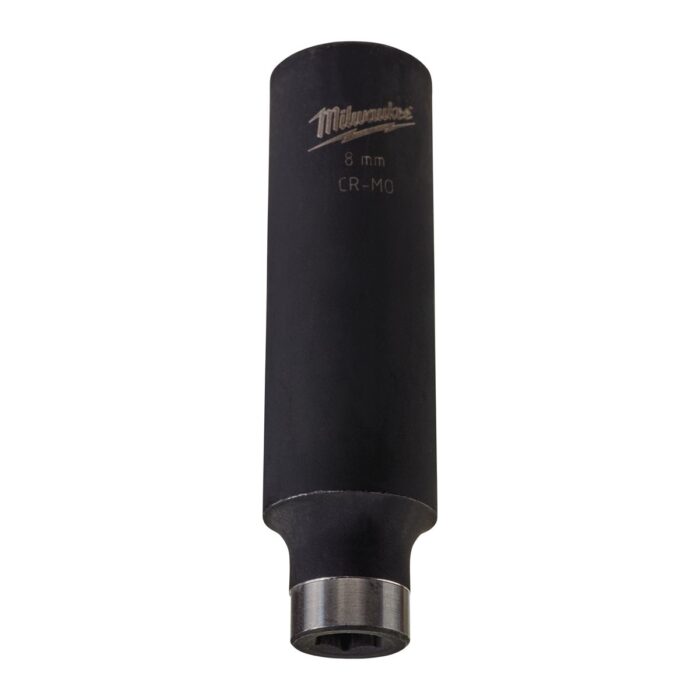 Llave VASO 8mm shockw AVE 1/2" Milwaukee