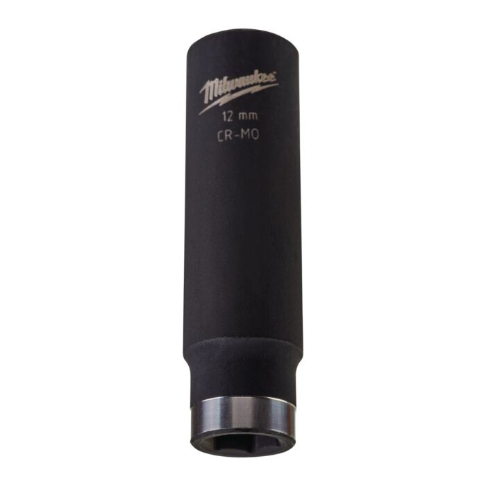 Llave VASO 12mm shockw AVE 1/2" Milwaukee