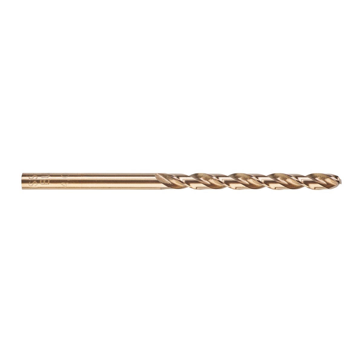 Broca RED COBALT HSS-G Co. 4,0x75 - 10uds Milwaukee