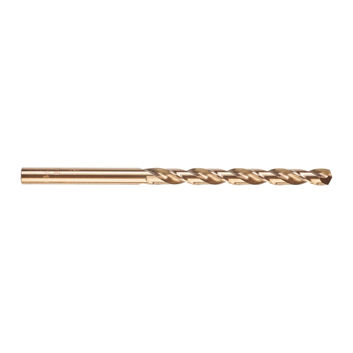 Broca RED COBALT HSS-G Co. 4,8x86 - 10uds Milwaukee