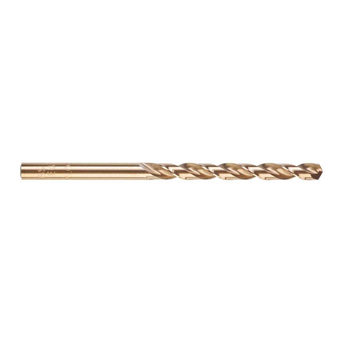 Broca RED COBALT HSS-G Co. 5,0x86 - 10uds Milwaukee