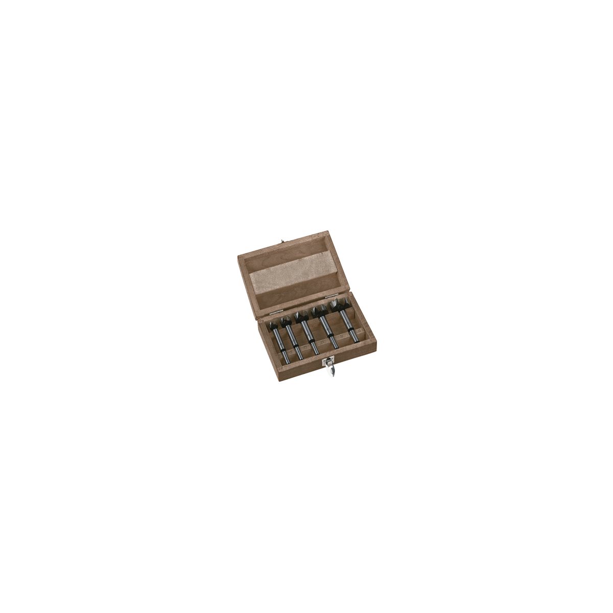 Juego de 5 brocas Forstner en caja de madera Milwaukee