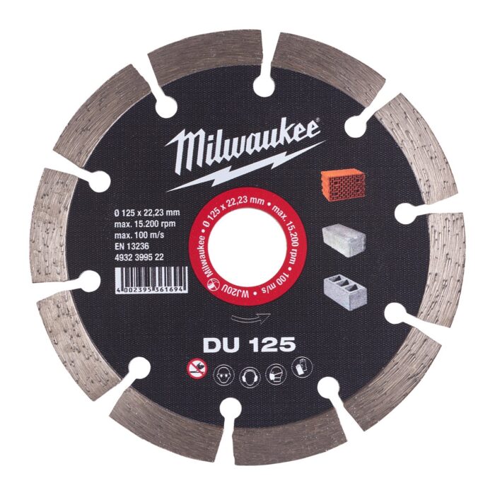 Disco diamante GENERAL OBRA - DU 125mm Milwaukee