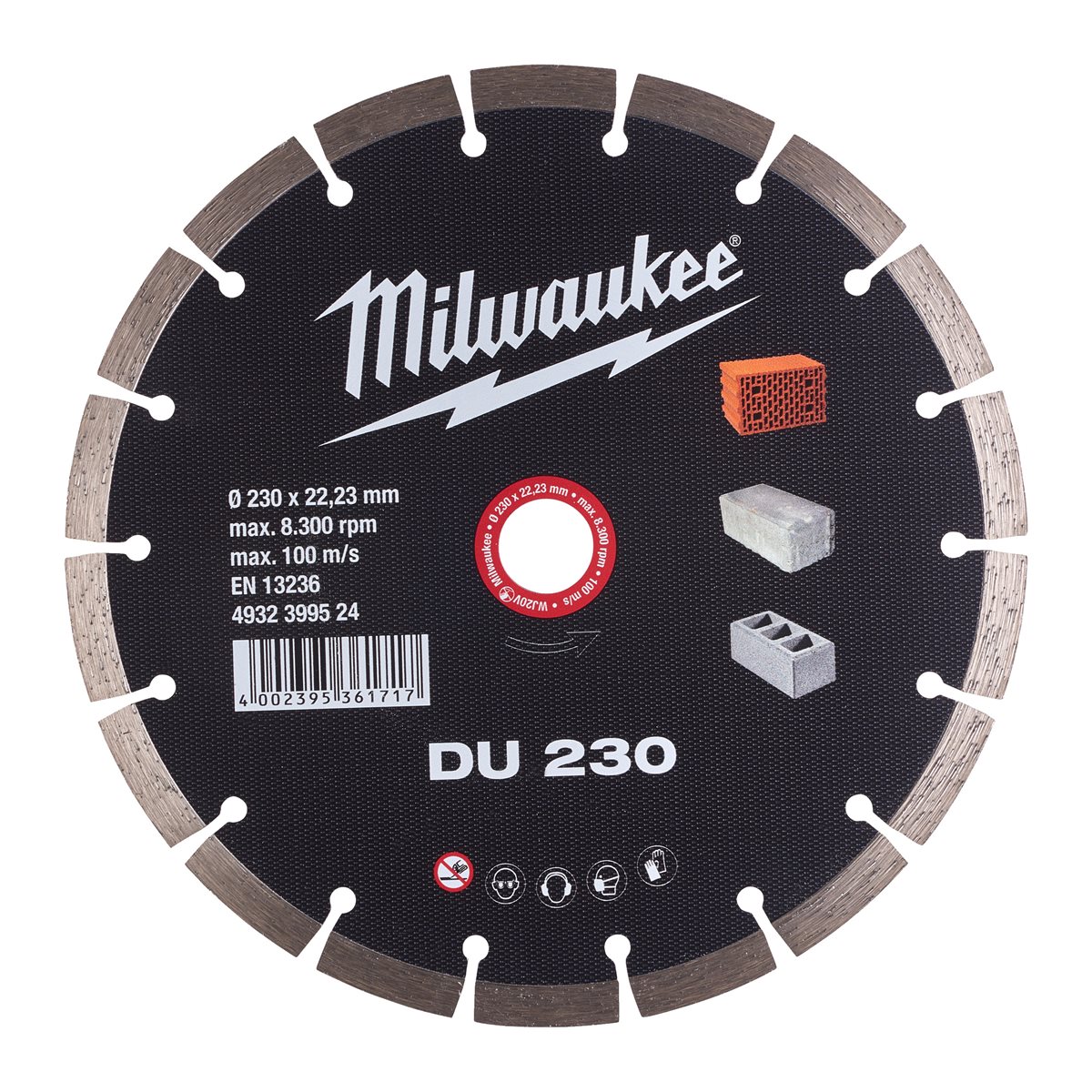 Disco diamante GENERAL OBRA - DU 230mm Milwaukee