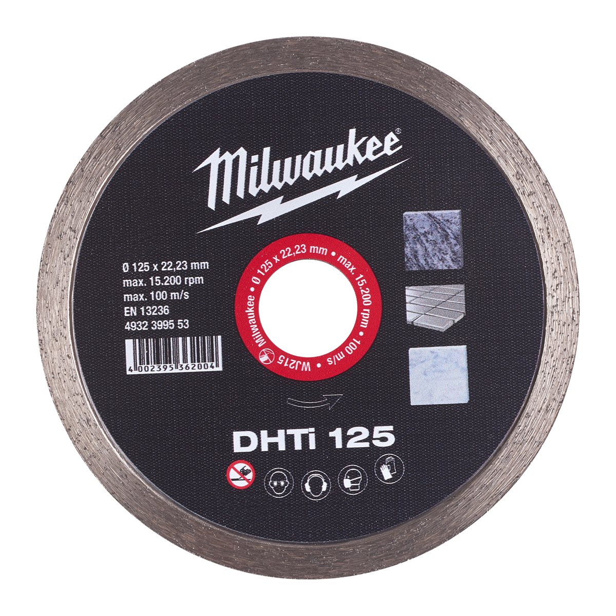 Disco diamante CONTINUO - DHTi 125mm Milwaukee