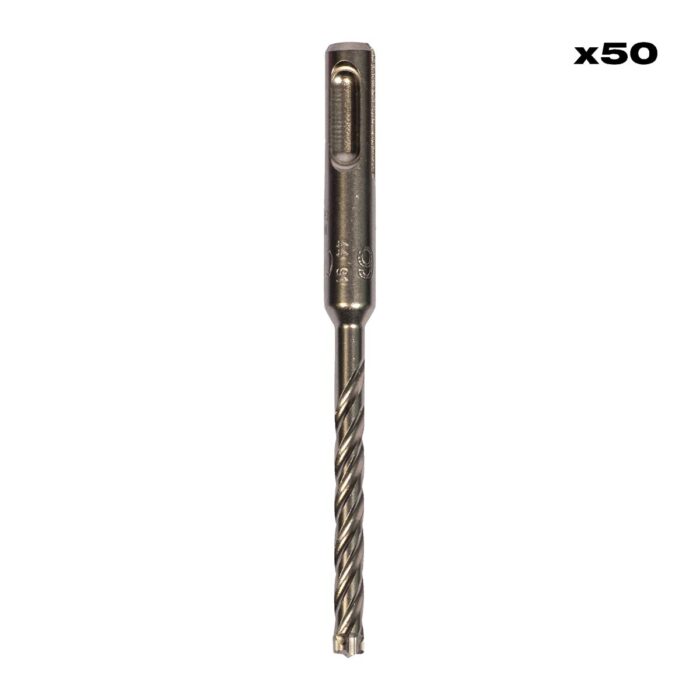 Broca SDS-Plus MX4 6x115 - 50uds Milwaukee