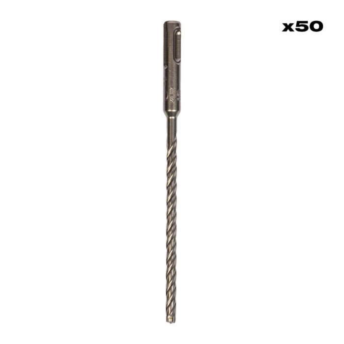 Broca SDS-Plus MX4 6x165 - 50uds Milwaukee