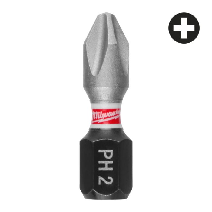 Cajita Shockwave PH2 x25mm (25uds) Milwaukee