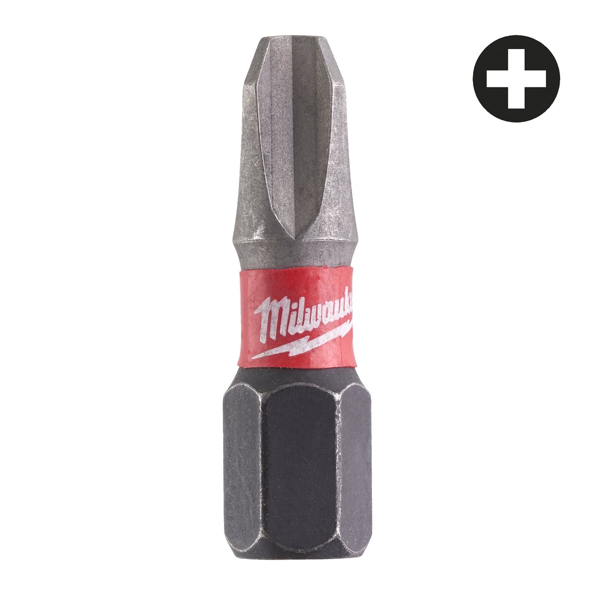 Punta shockwave 25mm. PH3 2 uds. Milwaukee
