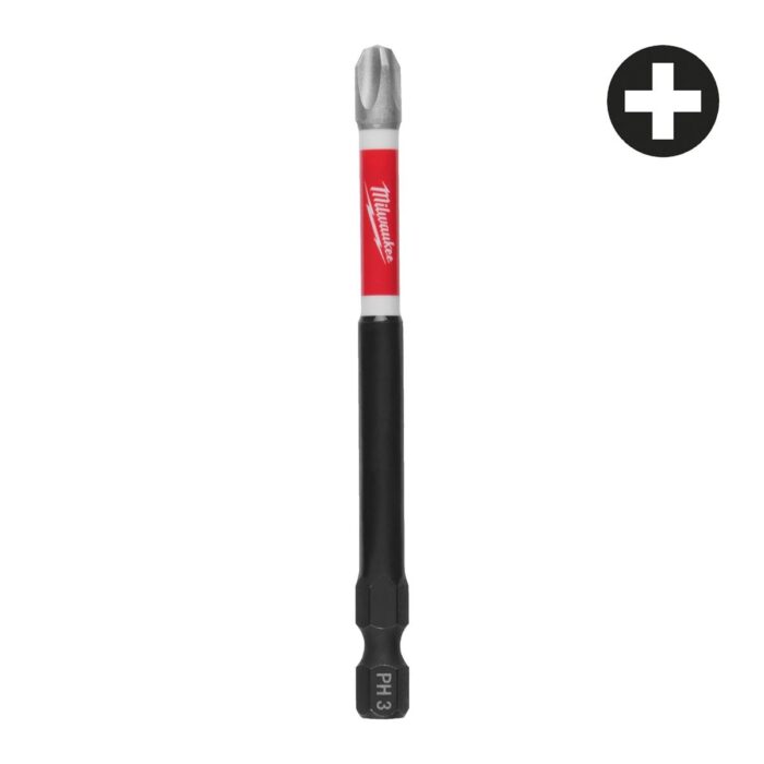 Punta Shockwave PH3 x90mm Milwaukee