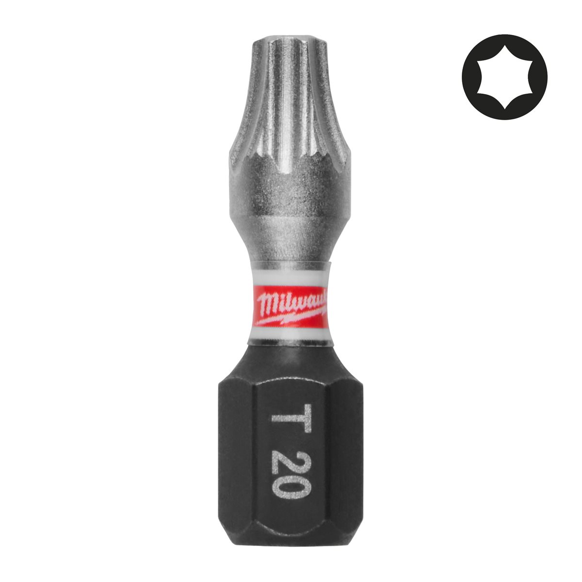 Cajita Shockwave Tx20 x25mm (25uds) Milwaukee