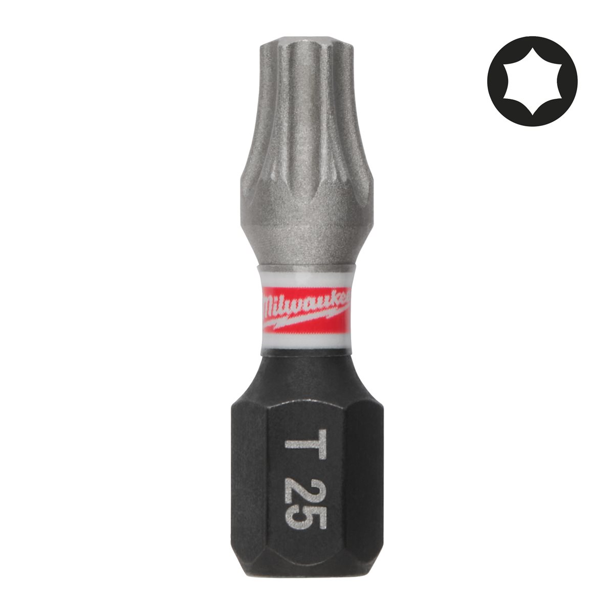 Cajita Shockwave Tx25 x25mm (25uds) Milwaukee