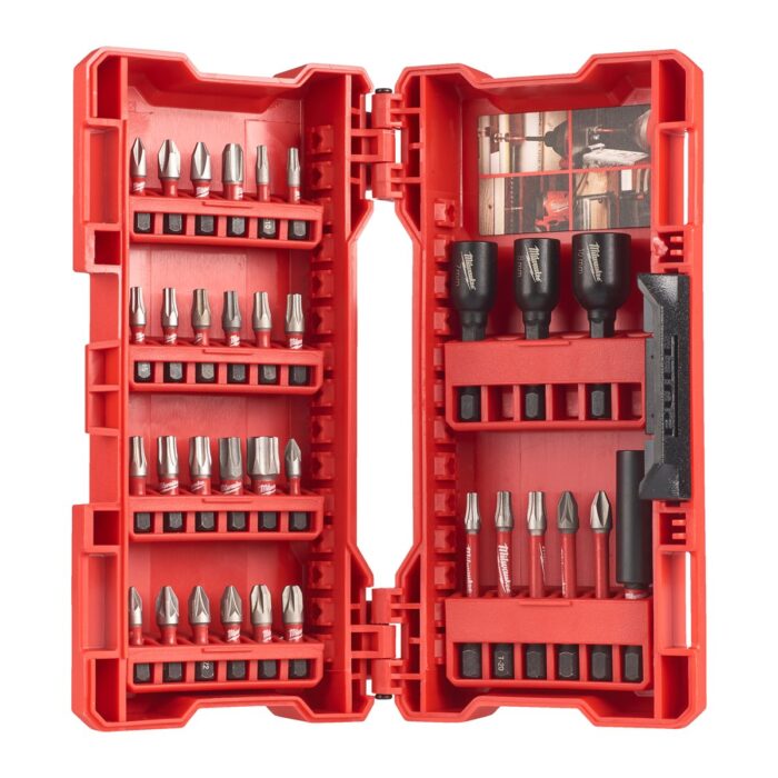 Estuche 33 puntas shockwave G2 Milwaukee
